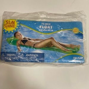 Brand New 72” Sun Shine Inflatable Pool Float